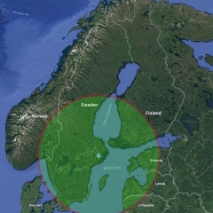 null 500 km radie