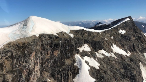 Kebnekaise, sydtoppen till vänster och nordtoppen till höger. Foto: Gunhild Ninis Rosqvist Kebnekaise, sydtoppen till vänster och nordtoppen till höger. Foto: Gunhild Ninis Rosqvist