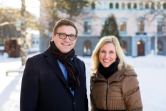 Eino Örnfeldt och Louise Beskow. Foto av Niklas Björling