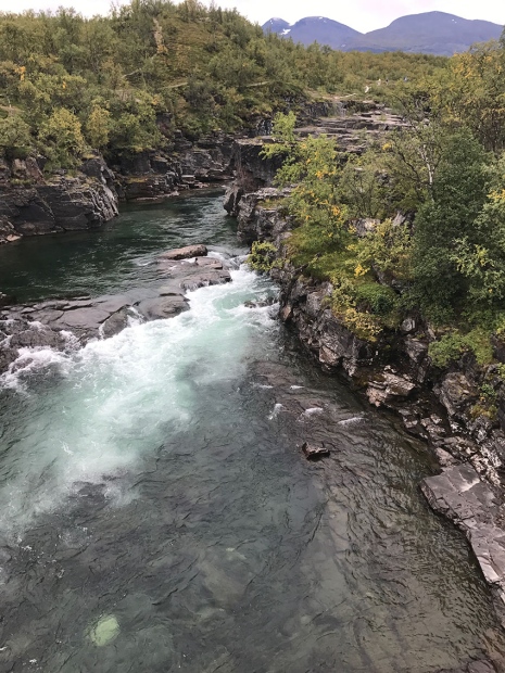 Streaming water in Northern Sweden. Photo: Gia Destouni. Streaming water in Northern Sweden. Photo: Gia Destouni.