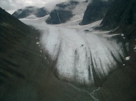 Rabots glaciäre in late July 2003.