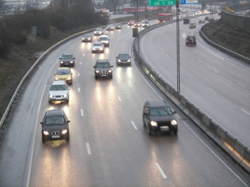 Trafik under en eftermiddag i Stockholm. Foto Bo Eknert. Trafik under en eftermiddag i Stockholm. Foto Bo Eknert.