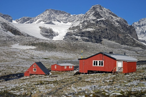 Tarfala Research Station in August 2021. Photo: Per Holmlund.
